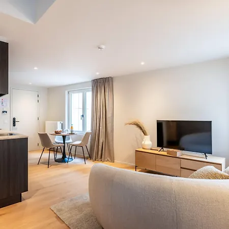 公寓 Huswell - Stylish Duplex With Premium Materials In Center 根特