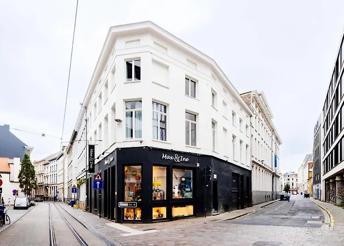 公寓 Huswell - Stylish Duplex With Premium Materials In Center 根特